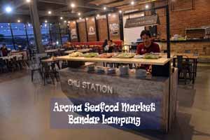 Aroma Seafood Market lampung - Kuliner Bandar Lampung - Thumbnail